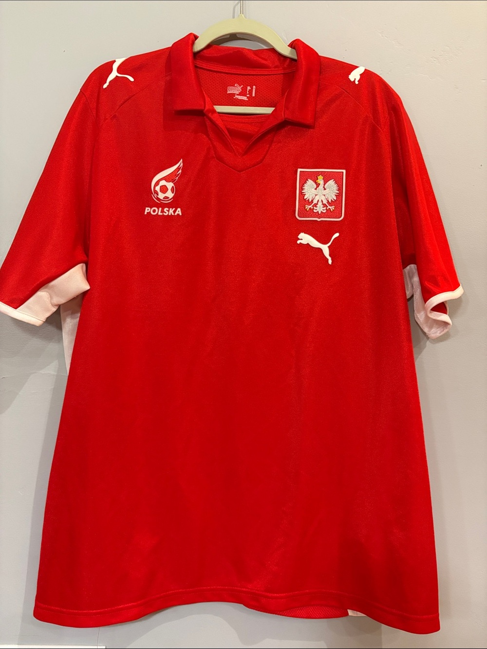 Puma Poland Polska Soccer Jersey Red Men’s XL 733996